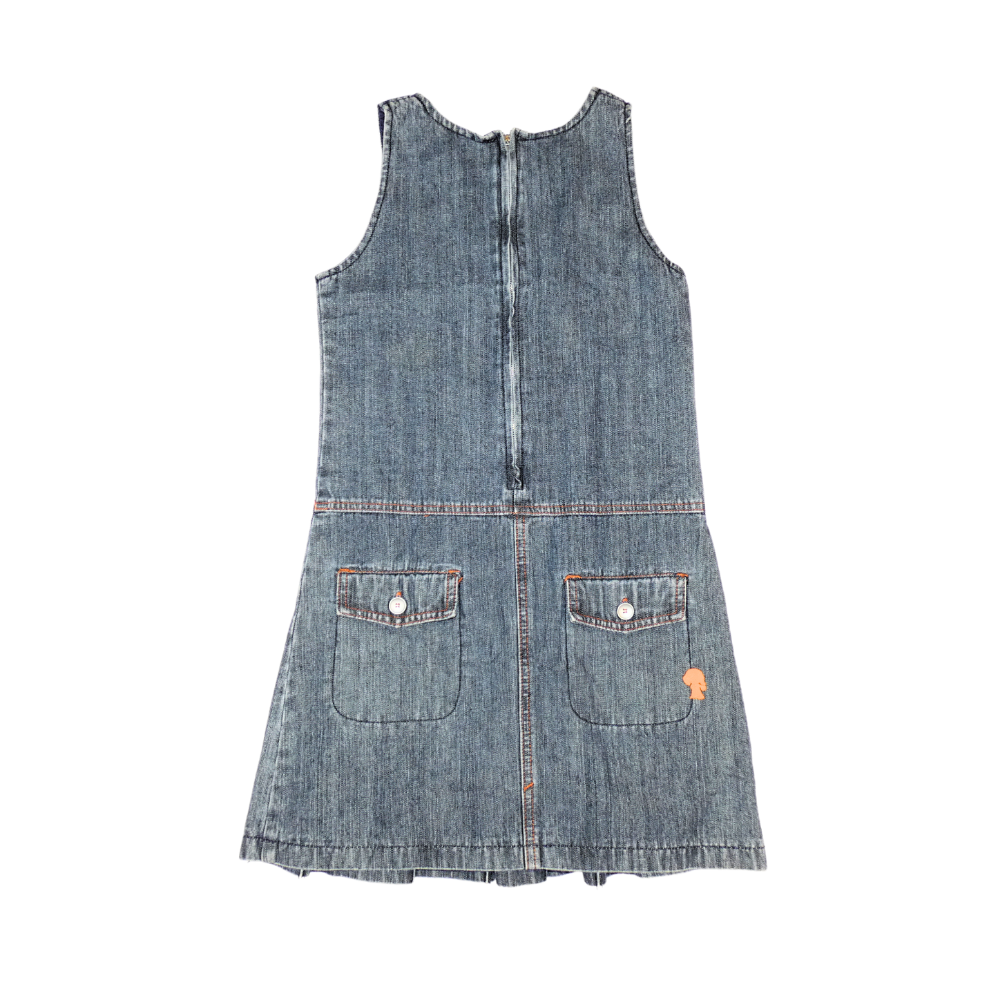 Robe jeans sans manches