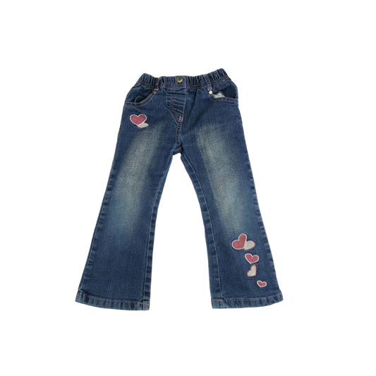 Jeans fleuris