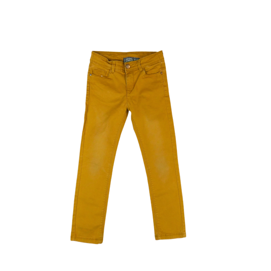 Pantalon jaunes moutarde pour garçon